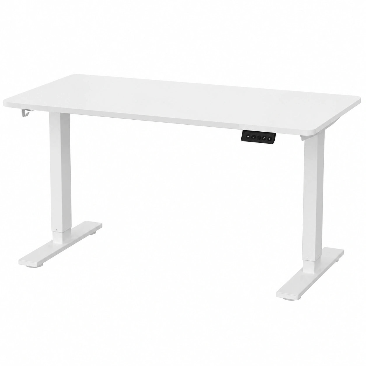 Bureau, réglable, coloris blanc, 80 x 160 cm, pour l’espace de travail