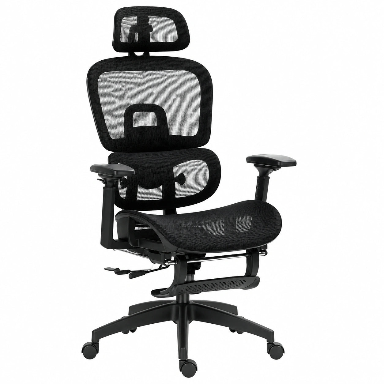 Bureau, pivotant, réglable, coloris noir, pour l’espace de travail