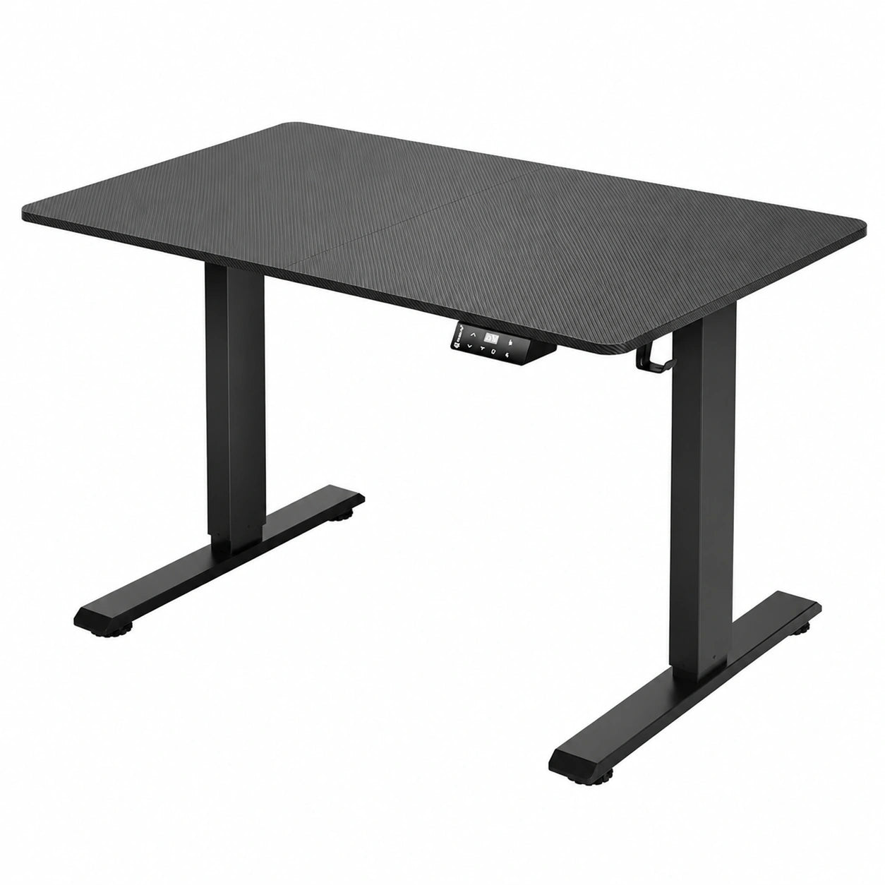 Bureau, réglable, coloris noir, pour l’espace de travail