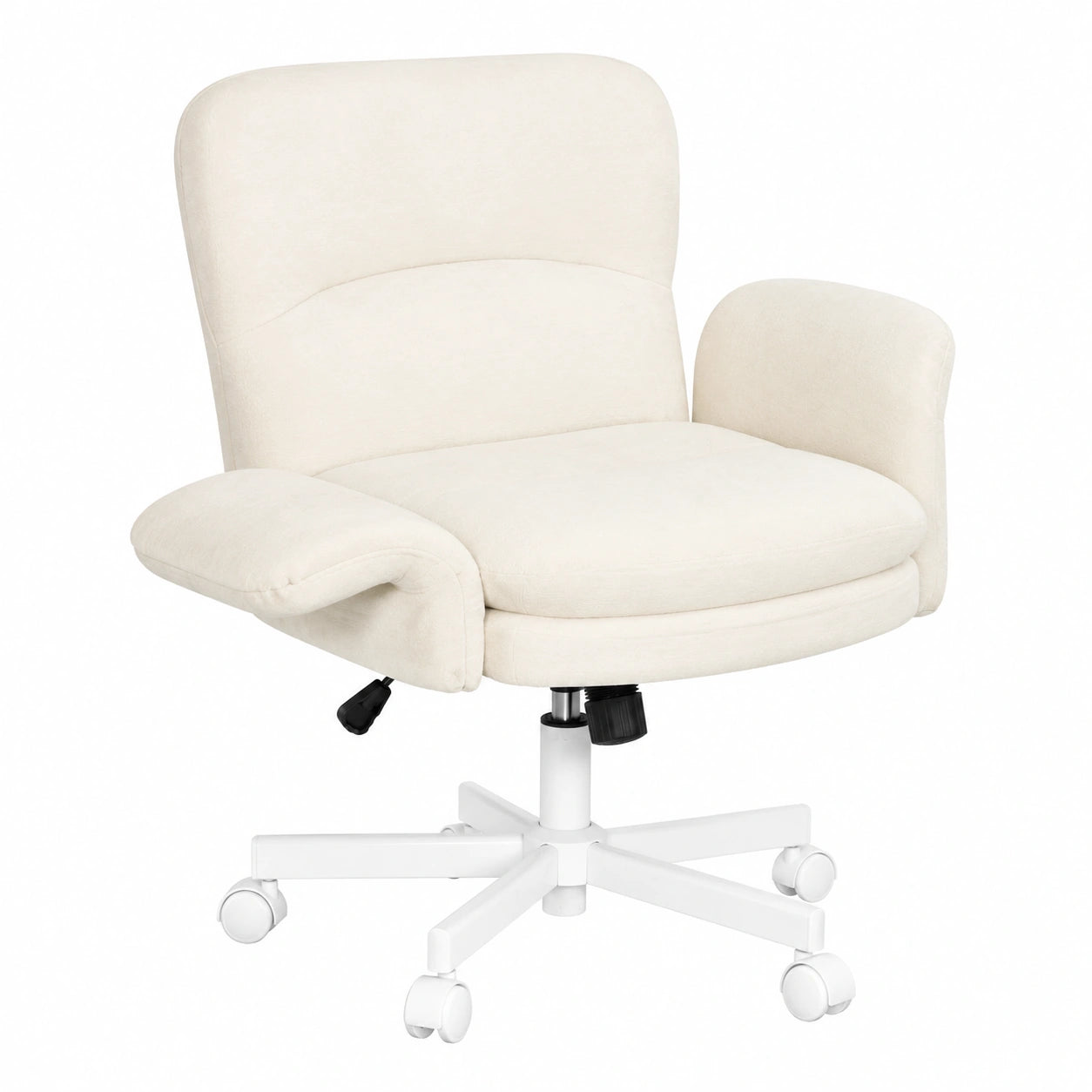 Bureau, pivotant, réglable, coloris beige, pour l’espace de travail