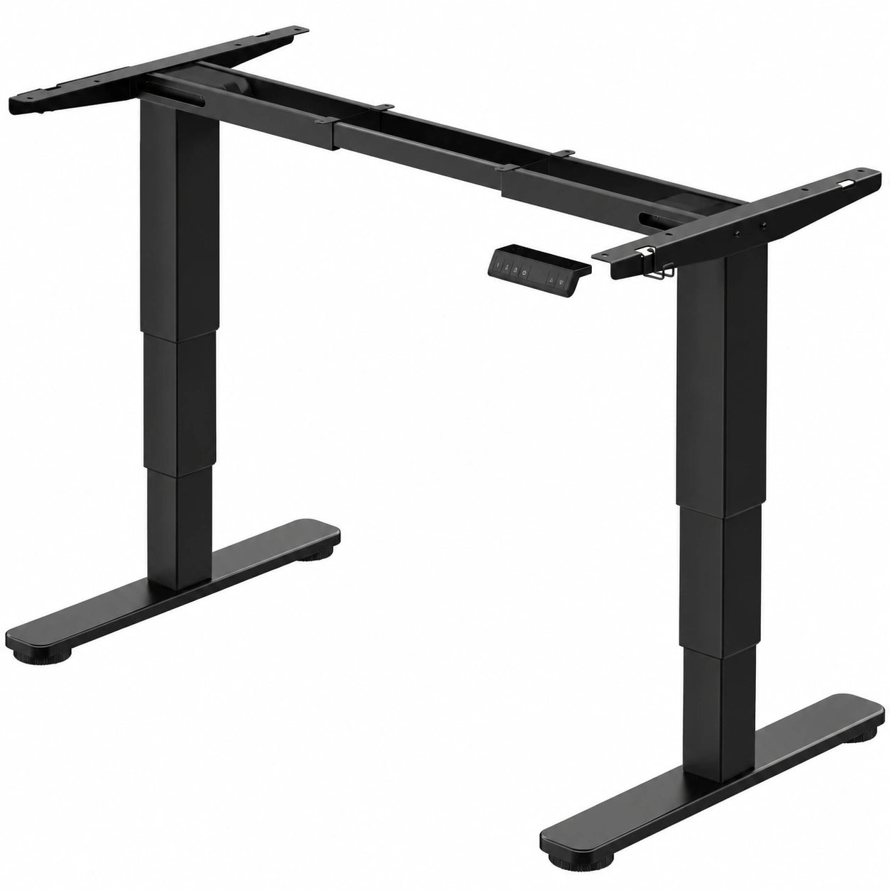 Bureau, réglable, coloris noir, pour l’espace de travail