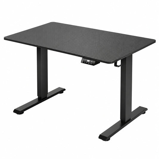 Bureau, réglable, coloris noir, pour l’espace de travail